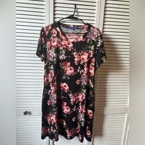 APT 9 Floral Swing Dress